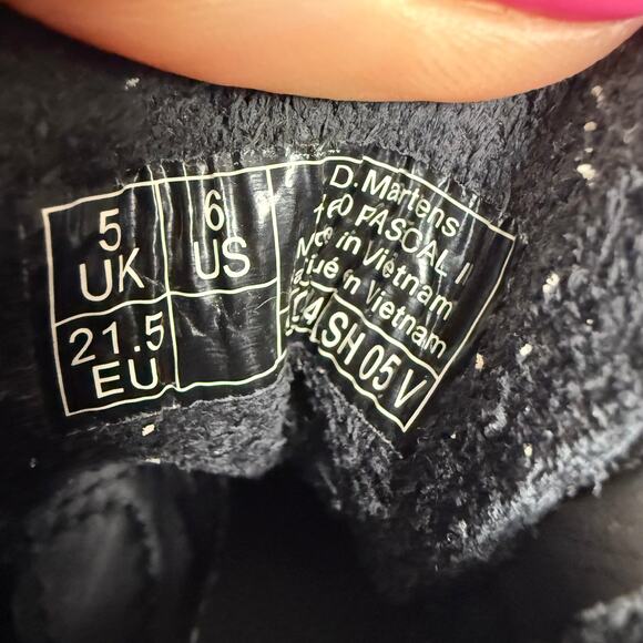 dr. marten 1460 pascal metallic rainbow boots 6C - Picture 7 of 7